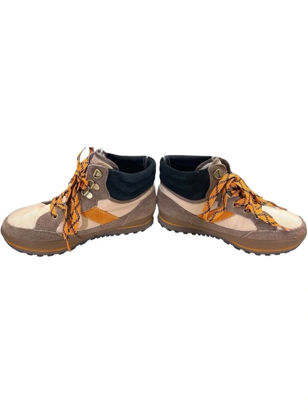Lands' End Boys Alpine Trekker Hiking Boots Wool Insulated Brown Suede Boys 2M